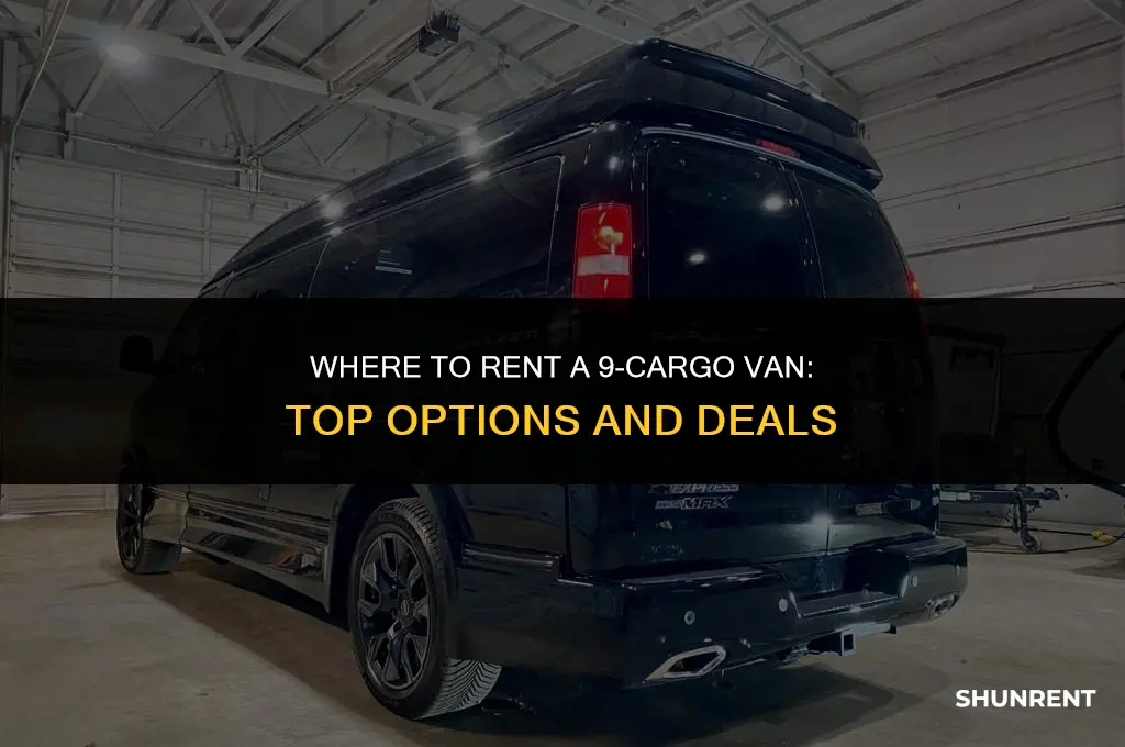 where to rent a 9 cargo van