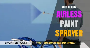 Where to Rent an Airless Paint Sprayer: A Comprehensive Guide