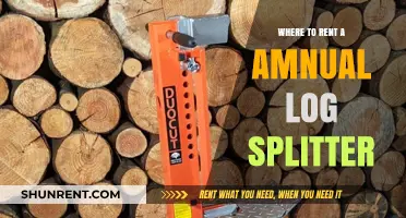 Where to Rent a Manual Log Splitter: Your Ultimate Guide