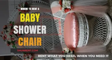 Where to Rent a Baby Shower Chair: A Comprehensive Guide