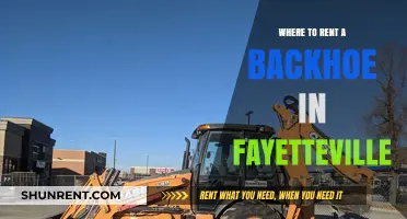 Digging into Options: Where to Rent a Backhoe in Fayetteville