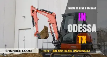 Renting a Backhoe in Odessa, TX: Top Locations and Tips