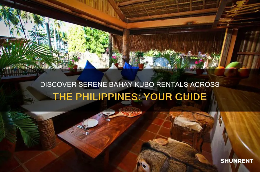where to rent a bahay kubo in philippines