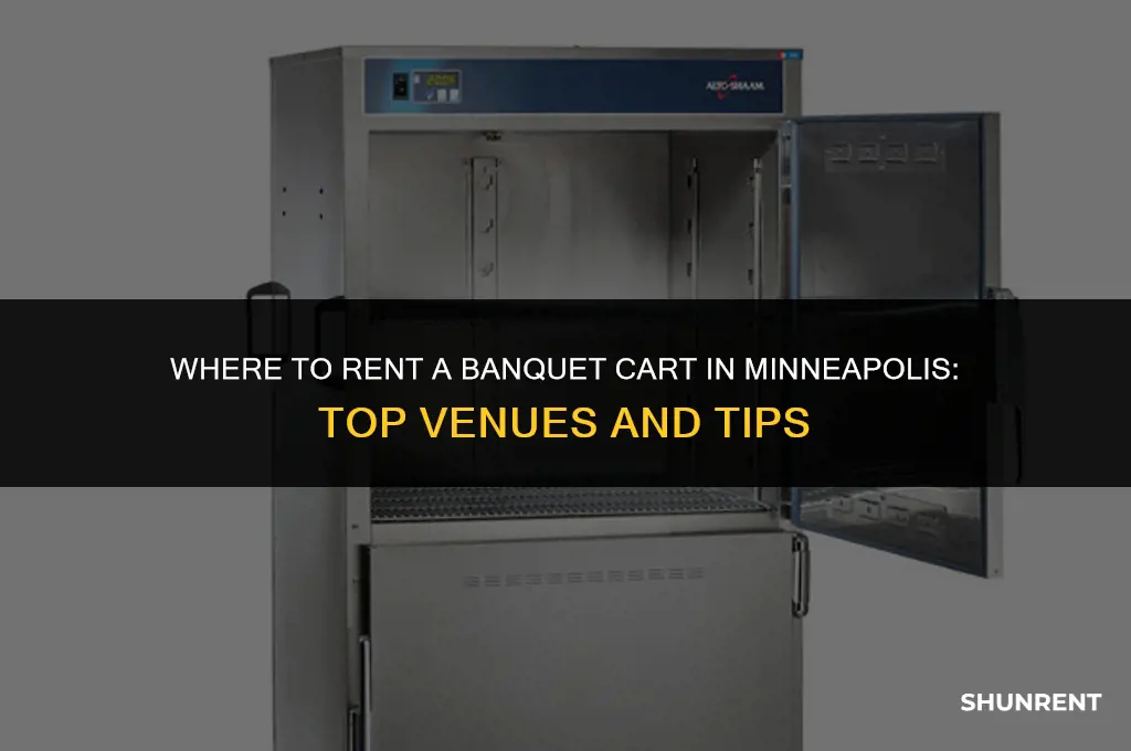where to rent a banquet cart minneapolis
