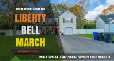 Renting a Bell for the Liberty Bell March: Top Locations
