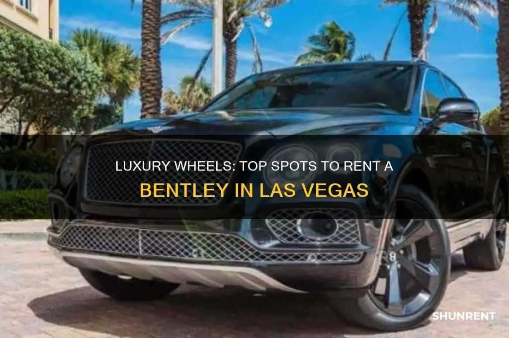 where to rent a bentley in las vegas