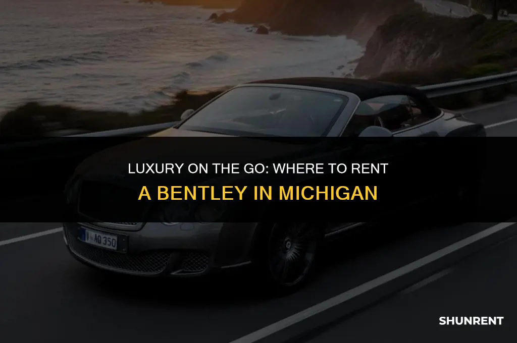 where to rent a bentley in michigan
