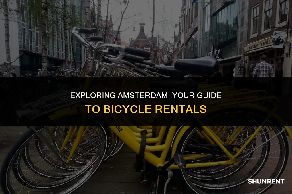 where to rent a bicycle in amsterdam