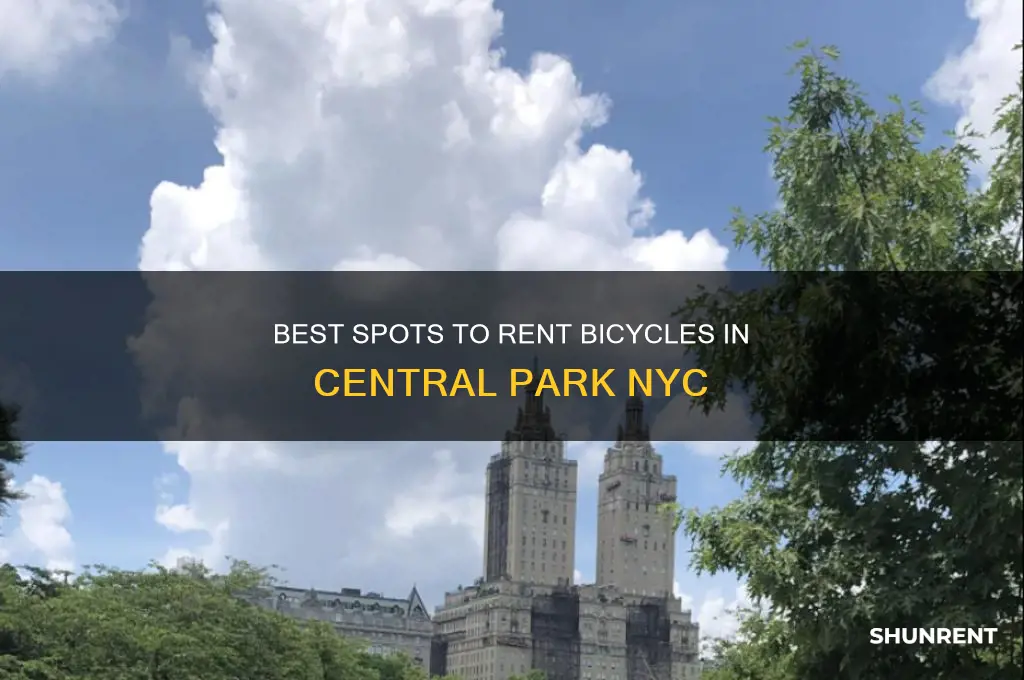 where to rent a bicycle in central park nyc