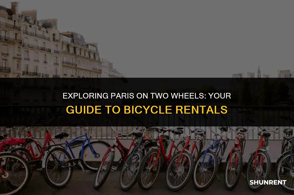 where to rent a bicycle in paris