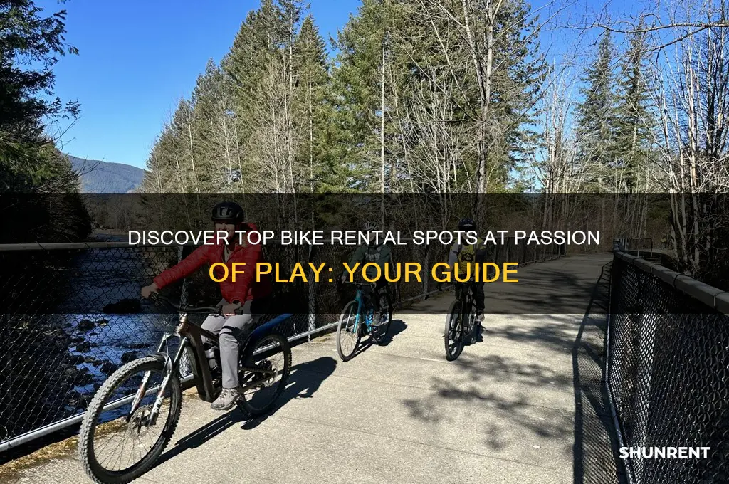 where to rent a bike at passio of play