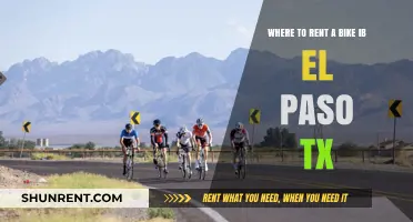 Explore El Paso: Top Bike Rental Spots for Adventure Seekers