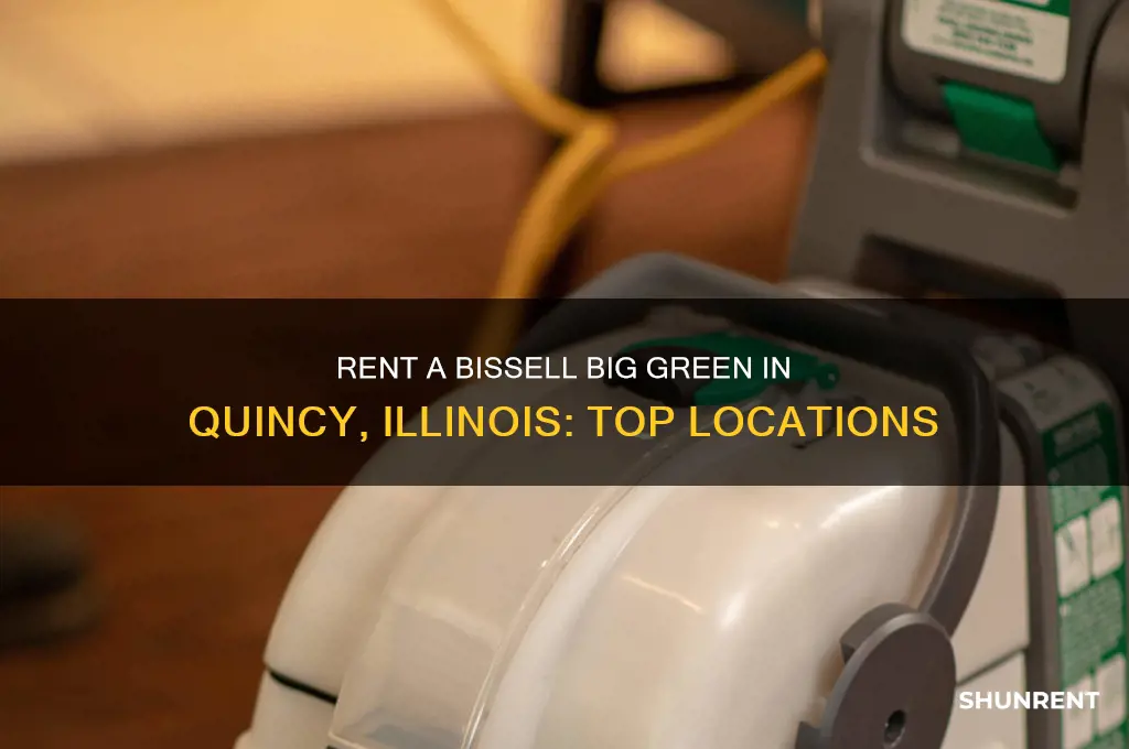 where to rent a bissell big green in quincy illinois