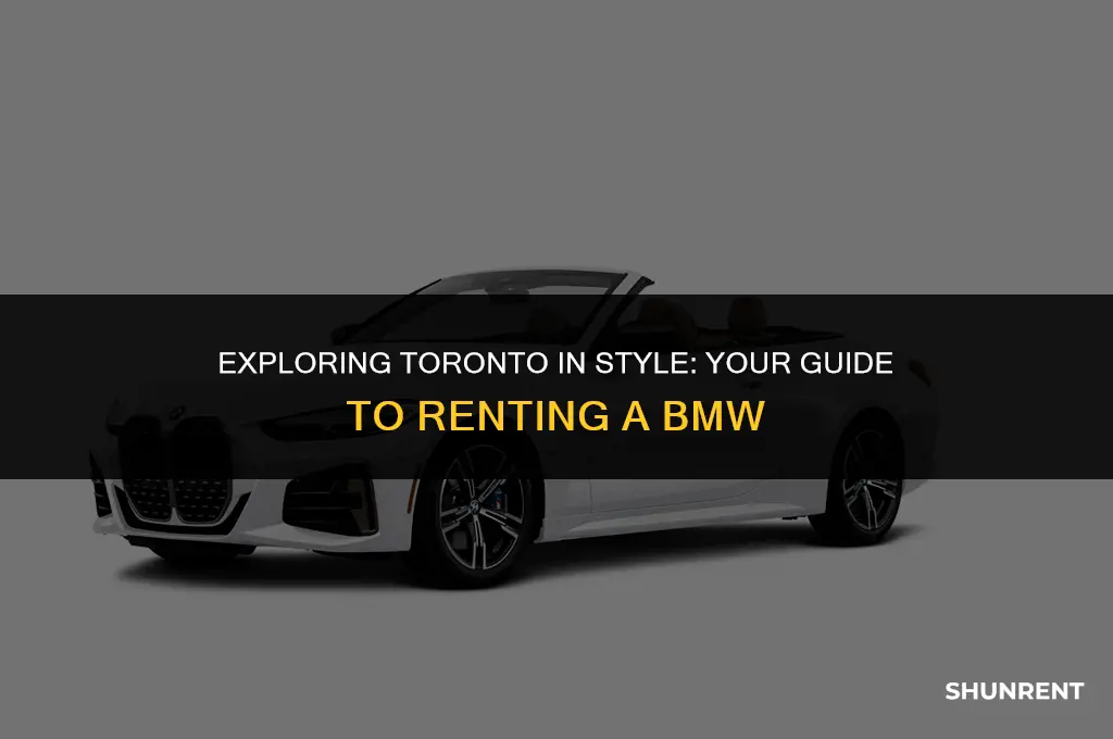 where to rent a bmw in toronto