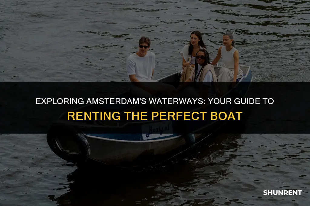 where to rent a boat in amsterdam