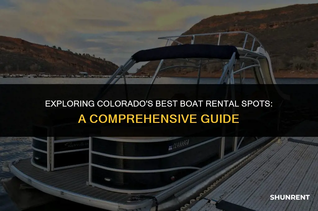 where to rent a boat in colorado