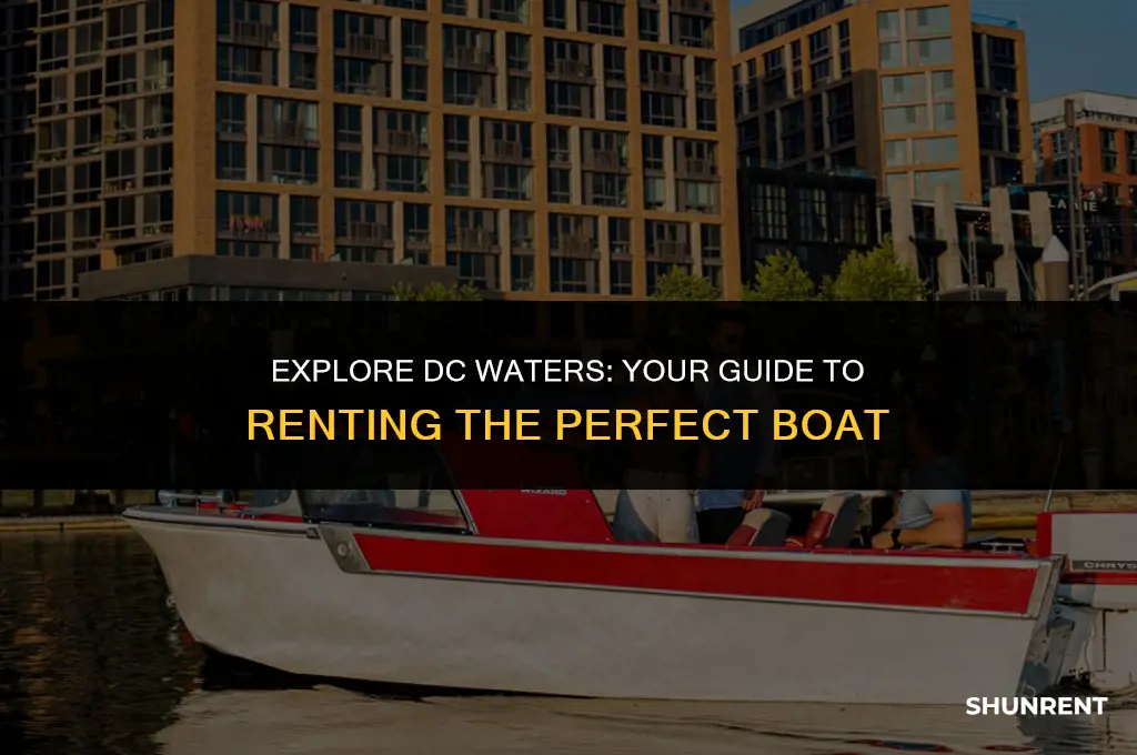 where to rent a boat in dc