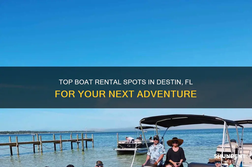 where to rent a boat in destin fl