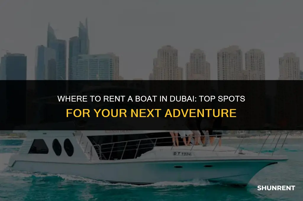 where to rent a boat in dubai