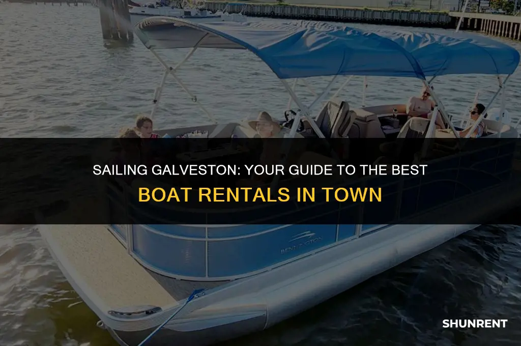 where to rent a boat in galveston