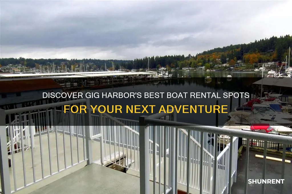 where to rent a boat in gig harbor