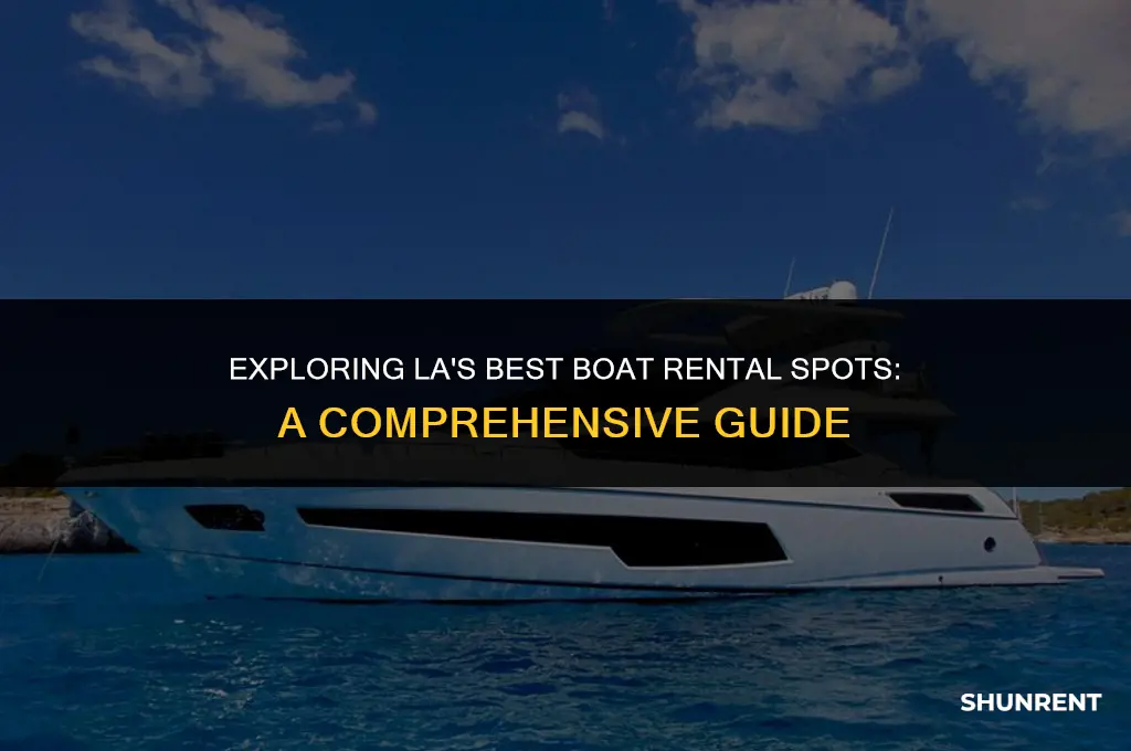 where to rent a boat in la