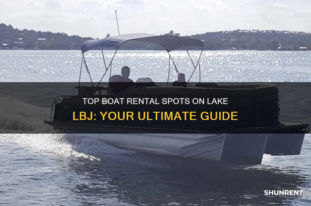where to rent a boat in lake lbj