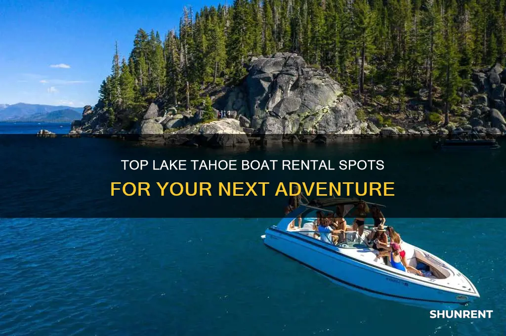 where to rent a boat in lake tahoe
