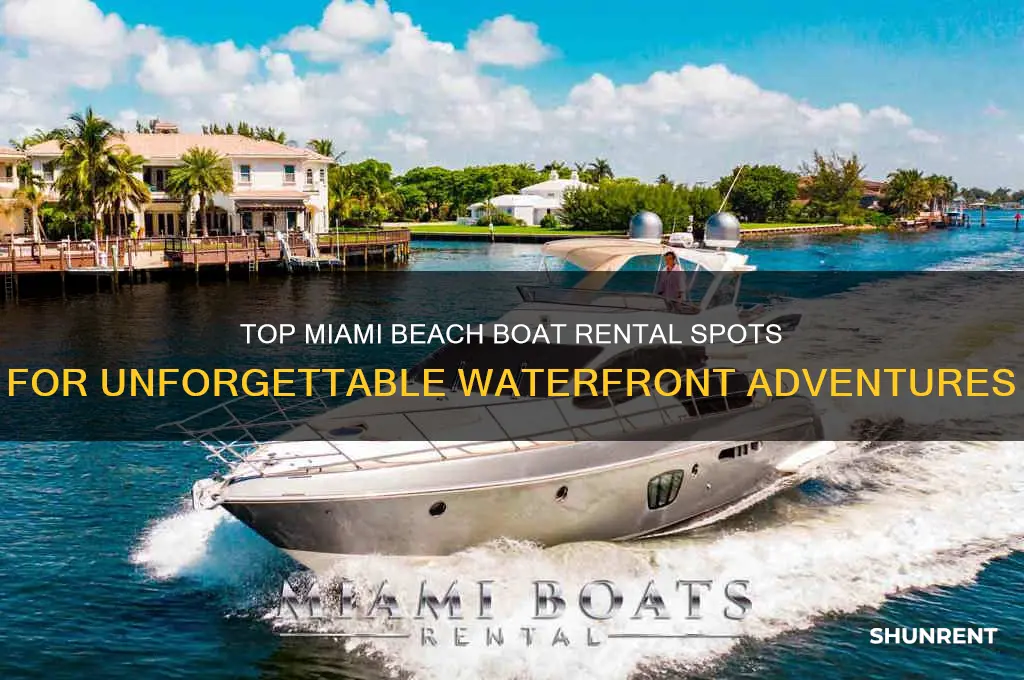 where to rent a boat in miami beach