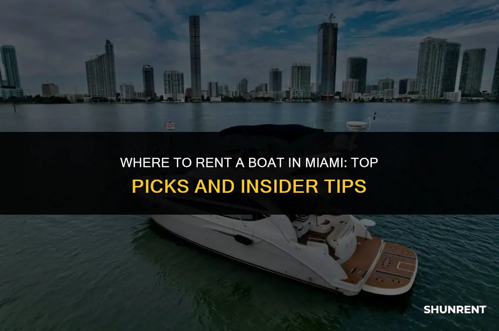 where to rent a boat in miami