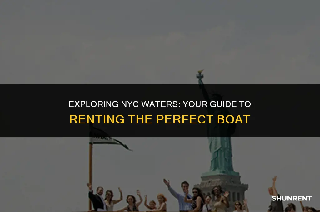 where to rent a boat in nyc