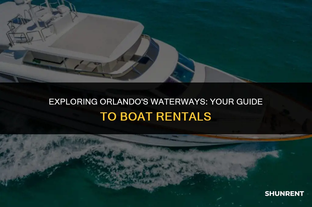 where to rent a boat in orlando