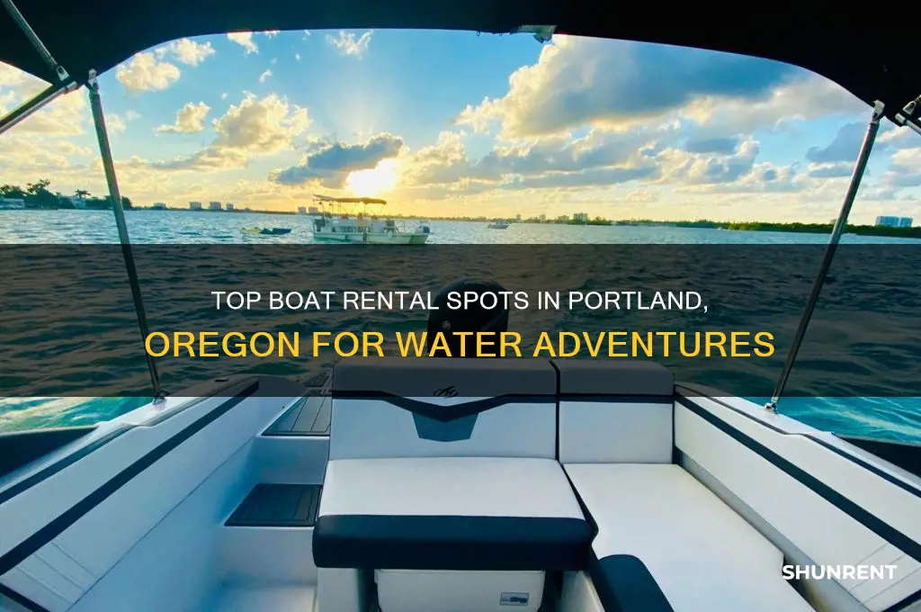 where to rent a boat in portland oregon