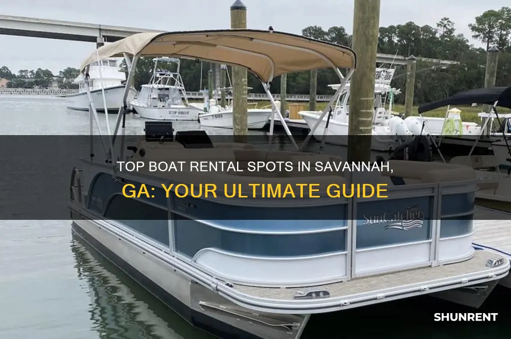 where to rent a boat in savannah ga