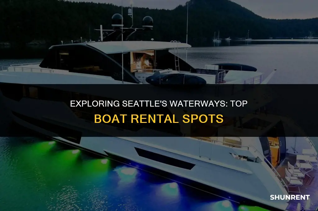 where to rent a boat in seattle