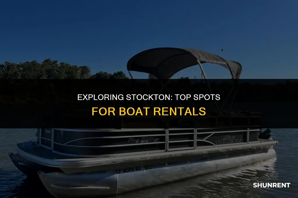 where to rent a boat in stockton