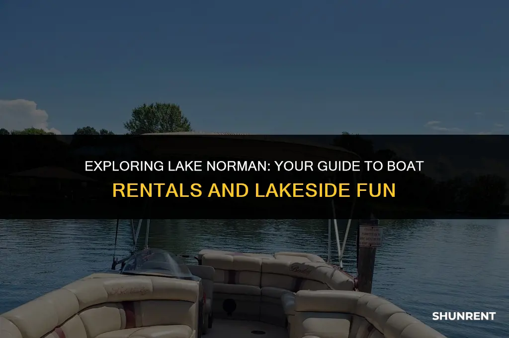 where to rent a boat lake norman