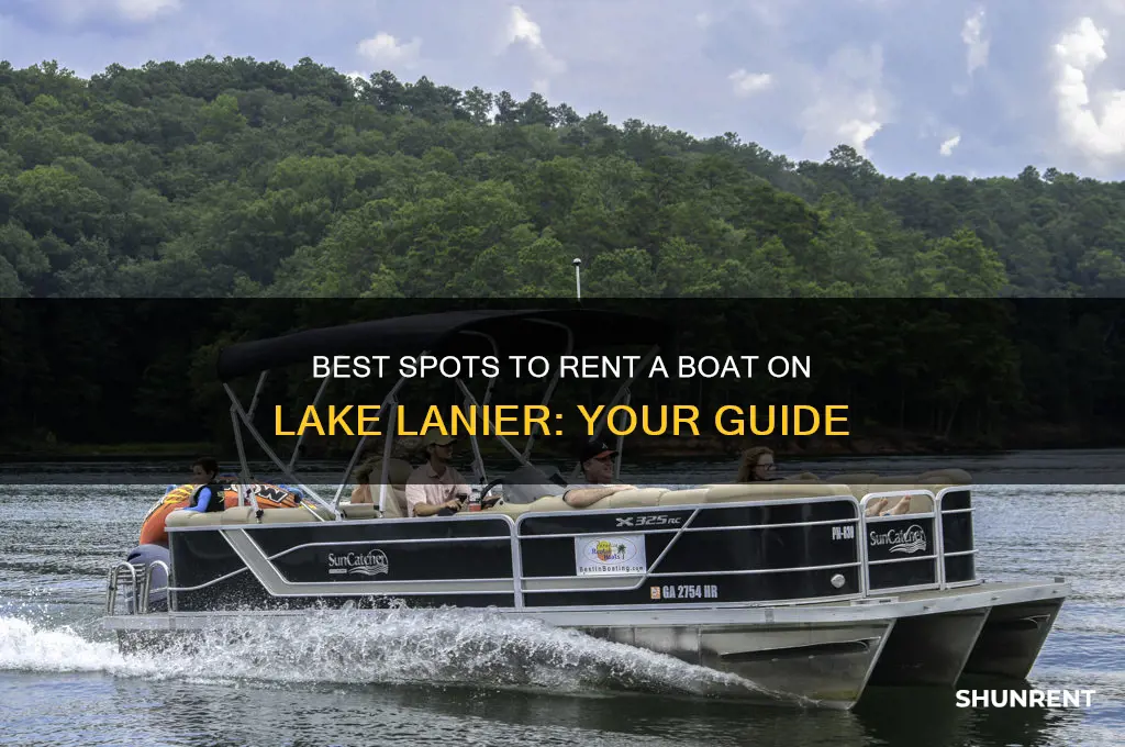 where to rent a boat on lake lanier