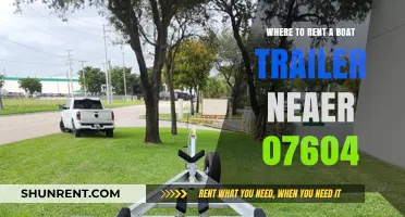Rent a Boat Trailer Near 07604: Top Local Options