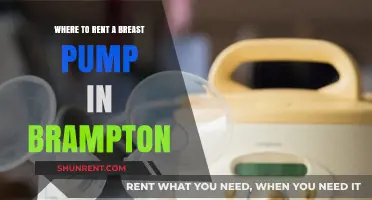 Where to Rent a Breast Pump in Brampton: Top Options