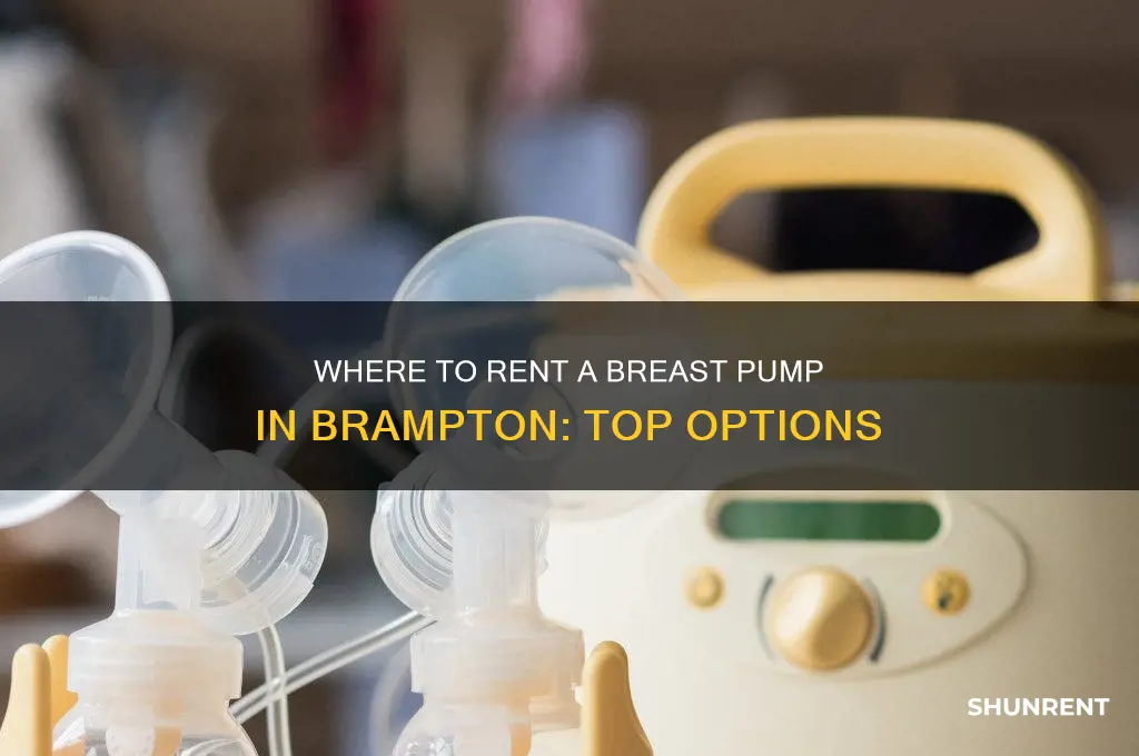 where to rent a breast pump in brampton