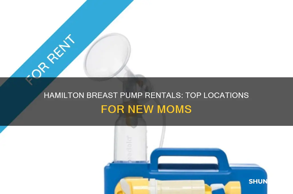 where to rent a breast pump in hamilton