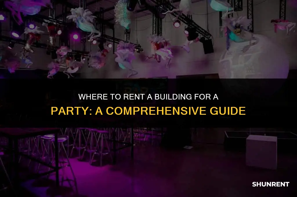 where to rent a building for party
