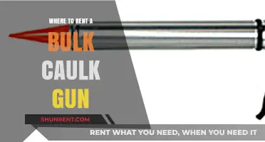 Where to Rent a Bulk Caulk Gun: Your Ultimate Guide