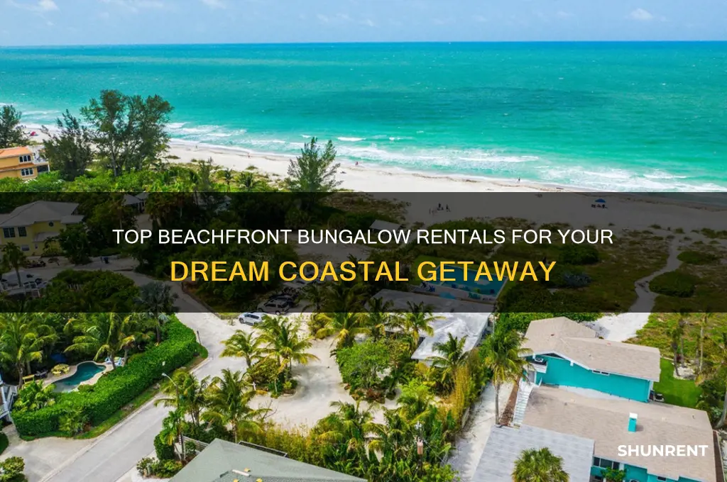 where to rent a bungalow on the beach