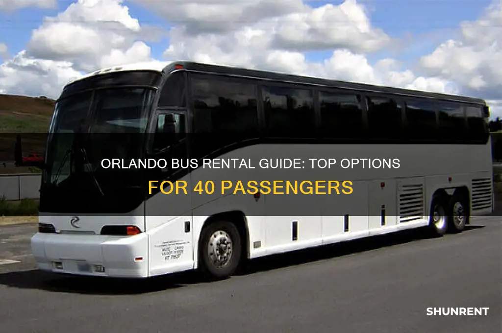 where to rent a bus in orlondo for 40 pax