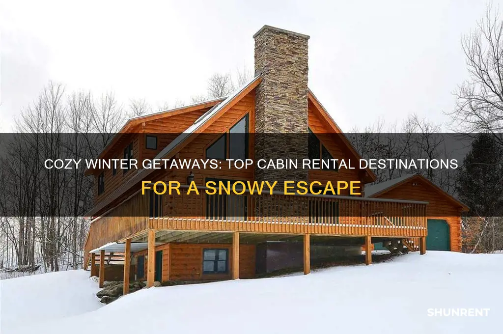 where to rent a cabin during the winter