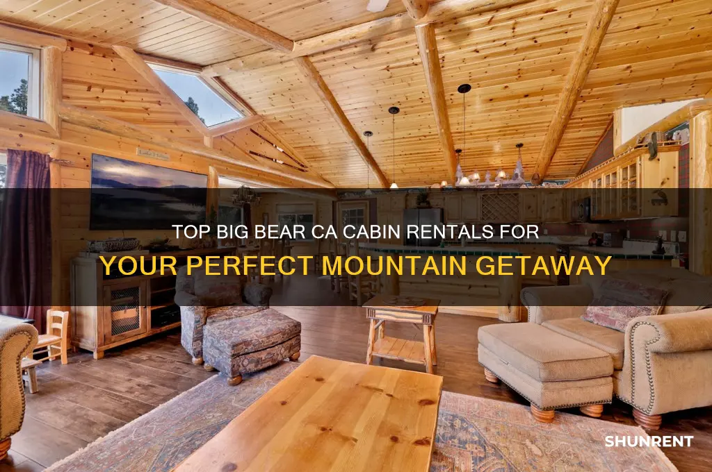 where to rent a cabin in big bear ca