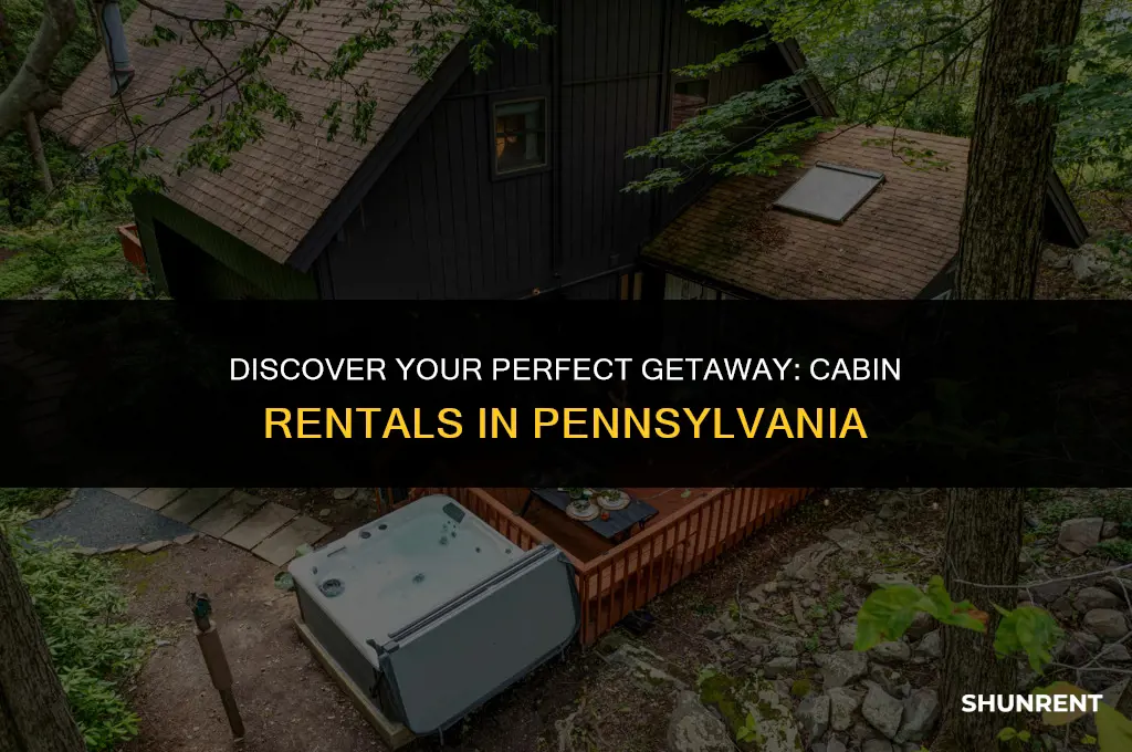 where to rent a cabin in pennsylvania