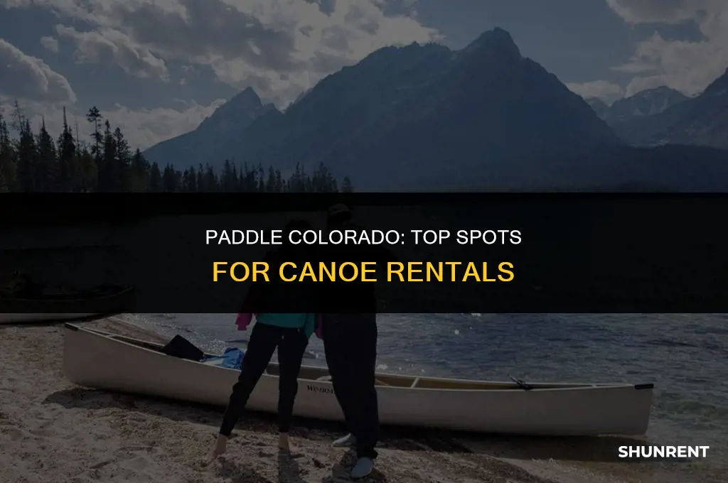 where to rent a canoe in colorado